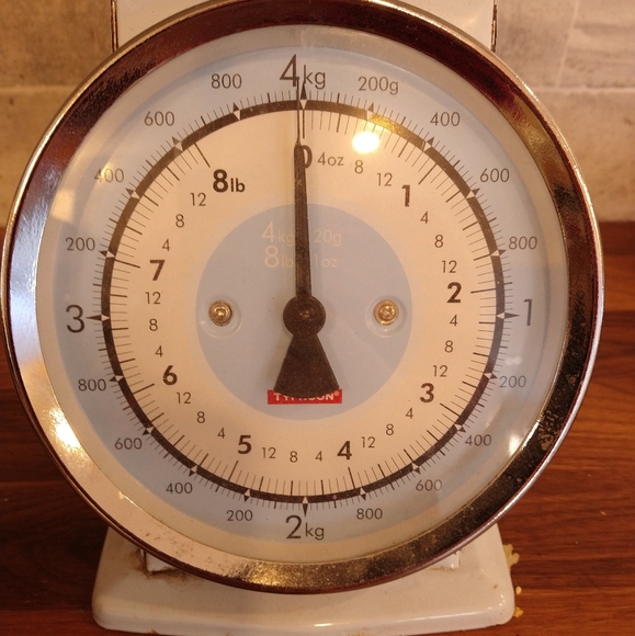 Blue Mechanical kitchen scale bowl not included - Picture 8 of 10